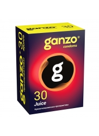 Ароматизированные презервативы Ganzo Juice - 30 шт. - Ganzo - купить с доставкой в Новосибирске