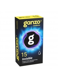 Супертонкие презервативы Ganzo Invisible - 15 шт. - Ganzo - купить с доставкой в Новосибирске