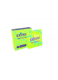 Ультратонкие презервативы Expert Invisible - 3 шт. - Expert - купить с доставкой в Новосибирске