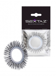 Круглое эрекционное кольцо с длинными «ресничками» - Sextaz - в Новосибирске купить с доставкой