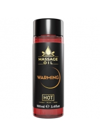 Массажное масло с согревающим эффектом Massage Oil Warming - 100 мл. - HOT - купить с доставкой в Новосибирске