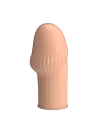 Телесная насадка на пенис Huel - 9 см. - Baile - в Новосибирске купить с доставкой