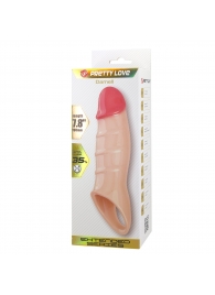 Телесная удлиняющая насадка на пенис Darnel - Baile - в Новосибирске купить с доставкой