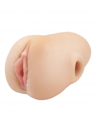 Телесный мастурбатор-вагина Pussy Pounder Squeeze Stroker - Pipedream - в Новосибирске купить с доставкой