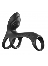 Черная насадка на пенис Ultimate Couples Cage Pro - Pipedream - в Новосибирске купить с доставкой