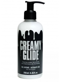 Лубрикант на водной основе Creamy Glide с консистенцией спермы - 250 мл. - Strap-on-me - купить с доставкой в Новосибирске