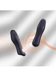 Сливовая силиконовая насадка на пенис с подхватом Manwan Ryzer - Manwan - в Новосибирске купить с доставкой