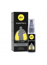 Пролонгатор-сыворотка pjur Superhero Delay Serum - 20 мл. - Pjur - купить с доставкой в Новосибирске