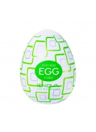 Мастурбатор-яйцо Tenga Egg Cubic - Tenga - в Новосибирске купить с доставкой