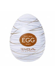 Мастурбатор-яйцо Tenga Egg Silky - Tenga - в Новосибирске купить с доставкой