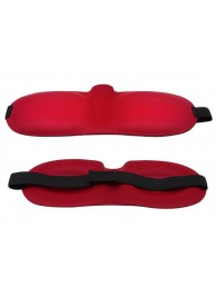 Красная глухая маска на резинке - Sitabella - купить с доставкой в Новосибирске