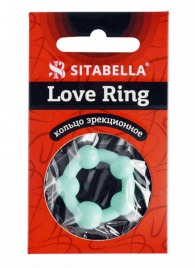 Цветное эрекционное кольцо с 5 бусинами Love Ring - Sitabella - в Новосибирске купить с доставкой