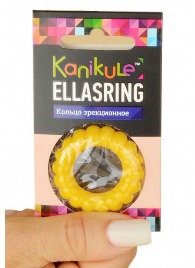 Цветное рельефное эрекционное кольцо Ellasring - Sitabella - в Новосибирске купить с доставкой