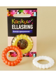 Цветное рельефное эрекционное кольцо Ellasring - Sitabella - в Новосибирске купить с доставкой