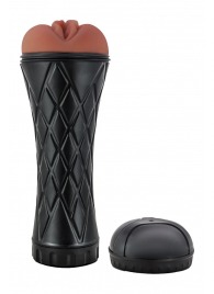 Коричневый мастурбатор-вагина Marly - Dream Toys - в Новосибирске купить с доставкой