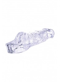 Прозрачная насадка-удлинитель Length Enhancer с подхватом - 16 см. - NMC - в Новосибирске купить с доставкой