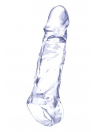 Прозрачная насадка-удлинитель Length Enhancer с подхватом - 16 см. - NMC - в Новосибирске купить с доставкой