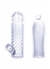 Набор из 2 прозрачных насадок на член Seductive Tickler Sleeves - NMC - в Новосибирске купить с доставкой