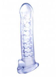 Прозрачная насадка-удлинитель Stretchy Touch - 18 см. - NMC - в Новосибирске купить с доставкой