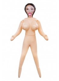 Телесная надувная секс-кукла с пышным бюстом - NMC - в Новосибирске купить с доставкой