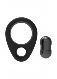 Черное эрекционное кольцо Cockring Single Weight - Dream Toys - в Новосибирске купить с доставкой