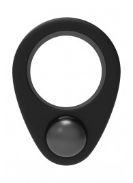 Черное эрекционное кольцо Cockring Single Weight - Dream Toys - в Новосибирске купить с доставкой