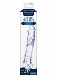 Прозрачная насадка-удлинитель Length Enhancer с подхватом - 22,3 см. - NMC - в Новосибирске купить с доставкой