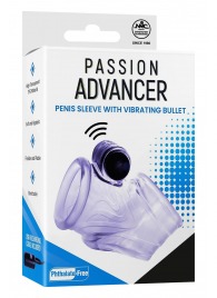 Прозрачная насадка на член Passion Advancer - NMC - в Новосибирске купить с доставкой