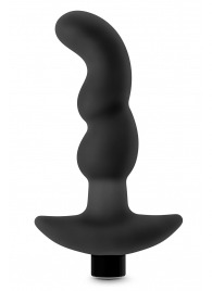 Черный вибромассажер простаты Prostate Massager 03 - 15,2 см. - Blush Novelties - в Новосибирске купить с доставкой