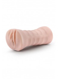 Телесный мастурбатор-вагина Ayumi с вибрацией - Blush Novelties - в Новосибирске купить с доставкой