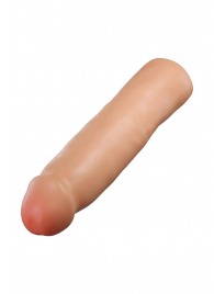Телесная насадка-удлинитель Tenacity - 21,6 см. - Blush Novelties - в Новосибирске купить с доставкой