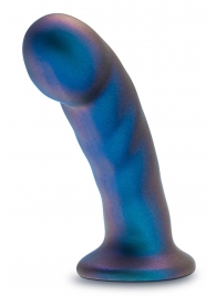 Синяя насадка-фаллоимитатор Rebellion 5.75 Inch Pegging Dildo - 14,6 см. - Blush Novelties - купить с доставкой в Новосибирске