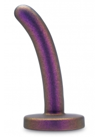 Фиолетовая насадка с гладкой поверхностью Surrender 4.75 Inch Beginner Pegging Dildo - 12 см. - Blush Novelties - купить с доставкой в Новосибирске