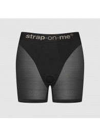 Трусики-шорты для фиксации насадок Strap-on-me Harness Lingerie Halo - size M - Strap-on-me - купить с доставкой в Новосибирске