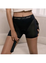 Трусики-шорты для фиксации насадок Strap-on-me Harness Lingerie Halo - size L - Strap-on-me - купить с доставкой в Новосибирске