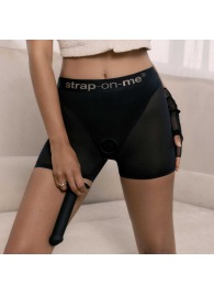 Трусики-шорты для фиксации насадок Strap-on-me Harness Lingerie Halo - size XL - Strap-on-me - купить с доставкой в Новосибирске