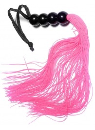 Розовая силиконовая плеть - 35,5 см. - Boys of Toys - купить с доставкой в Новосибирске