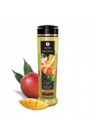 Массажное масло для тела Luscious Mango с ароматом манго - 240 мл. - Shunga - купить с доставкой в Новосибирске