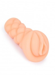 Телесный мастурбатор-вагина с вибропулей и эрекционными кольцами в комплекте - Sexy Girl - в Новосибирске купить с доставкой