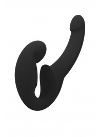 Черный безремневой страпон Share Lite - Fun Factory - купить с доставкой в Новосибирске