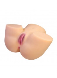 Телесный мастурбатор Liora с 2 любовными тоннелями - Baile - в Новосибирске купить с доставкой