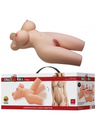 Телесный мастурбатор-торс Tiffany - Baile - в Новосибирске купить с доставкой