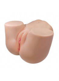 Телесный мастурбатор Julia с 2 любовными тоннелями - Baile - в Новосибирске купить с доставкой