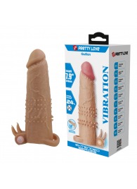 Телесная насадка на пенис Quillon - 20 см. - Baile - в Новосибирске купить с доставкой