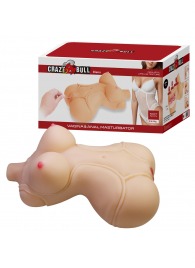 Телесный мастурбатор-торс Diana - Baile - в Новосибирске купить с доставкой