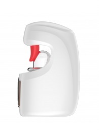 Белый мастурбатор с язычком и возвратно-поступательными движениями - Secwell - в Новосибирске купить с доставкой