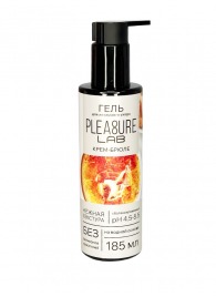 Съедобный лубрикант на водной основе Pleasure Lab с ароматом крем-брюле - 185 мл. - Pleasure Lab - купить с доставкой в Новосибирске