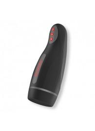 Черный автоматический мастурбатор с управлением через приложение - Oninder - в Новосибирске купить с доставкой