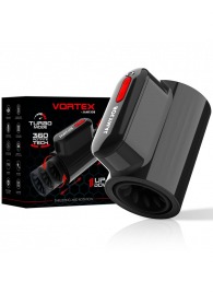 Черный автоматический мастурбатор с режимами поступательных движений и ротации - JAMYJOB - в Новосибирске купить с доставкой