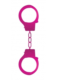 Розовые наручники OUCH! Pink - Shots Media BV - купить с доставкой в Новосибирске